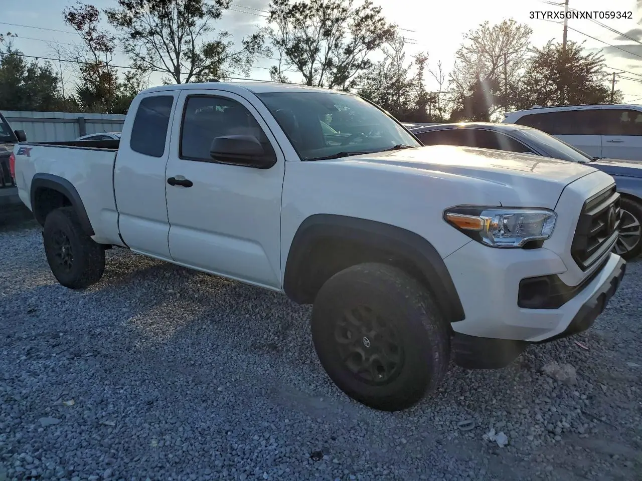 3TYRX5GNXNT059342 2022 Toyota Tacoma Access Cab