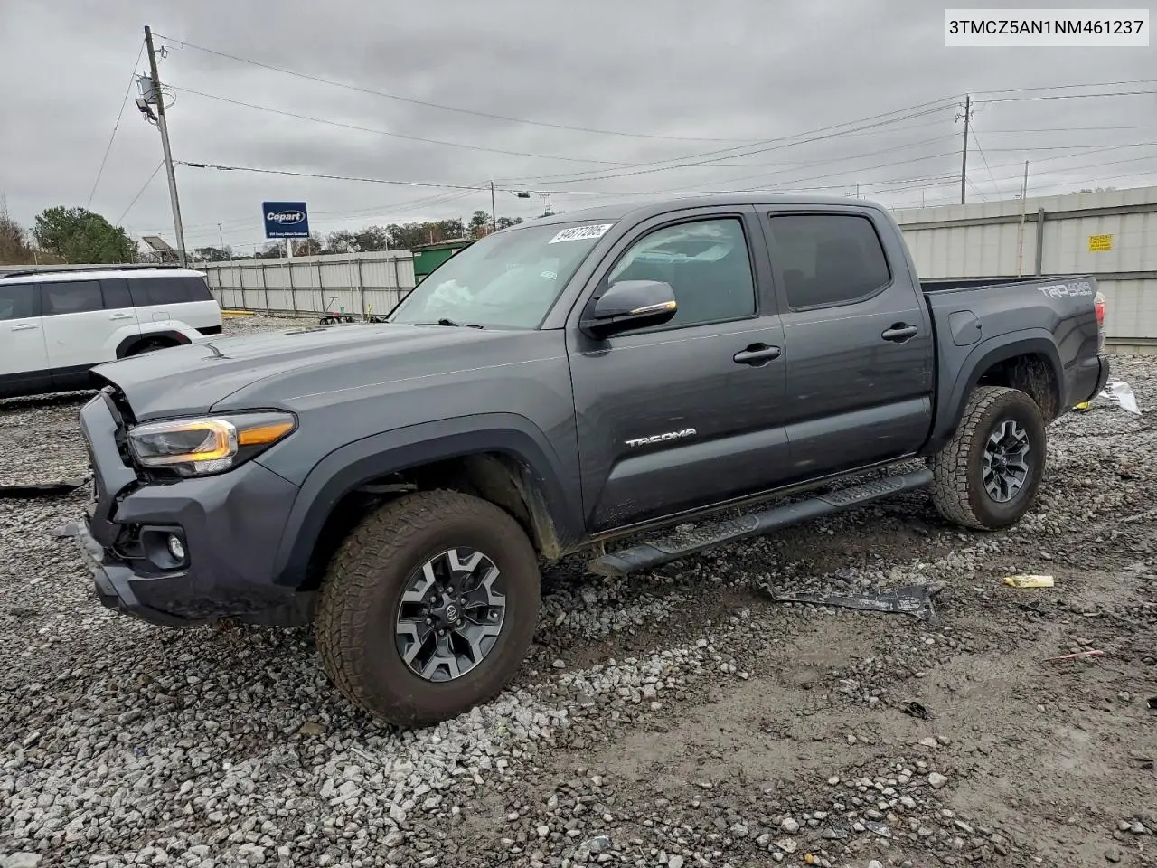 3TMCZ5AN1NM461237 2022 Toyota Tacoma Double Cab