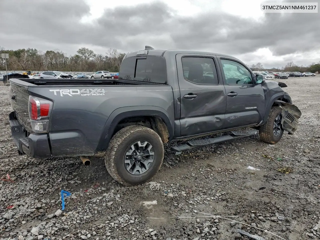 3TMCZ5AN1NM461237 2022 Toyota Tacoma Double Cab