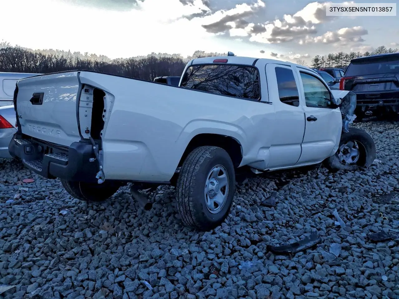 3TYSX5EN5NT013857 2022 Toyota Tacoma Access Cab