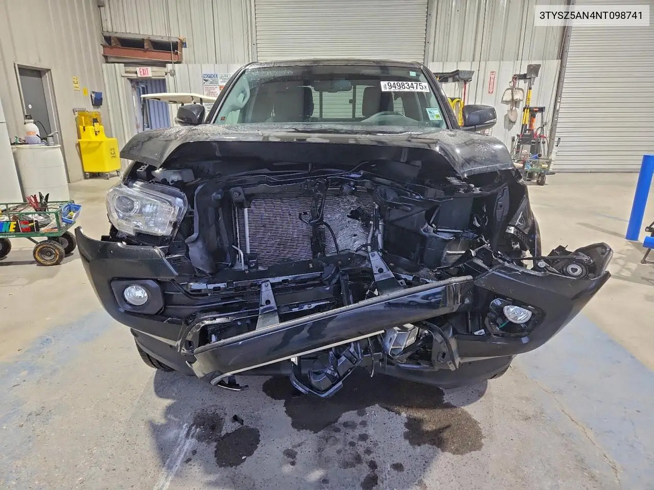 3TYSZ5AN4NT098741 2022 Toyota Tacoma Access Cab