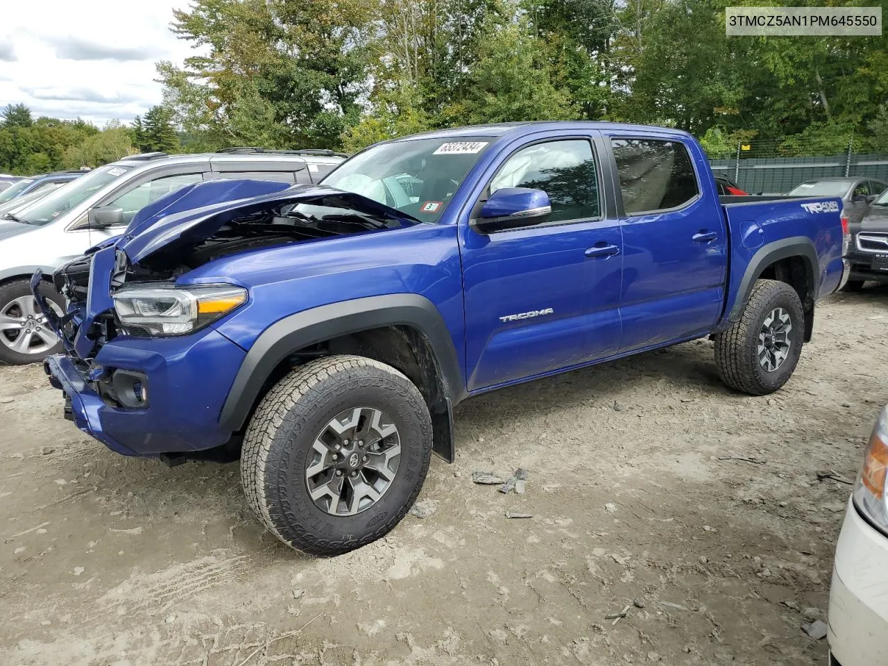 2023 Toyota Tacoma Double Cab VIN: 3TMCZ5AN1PM645550 Lot: 65372434