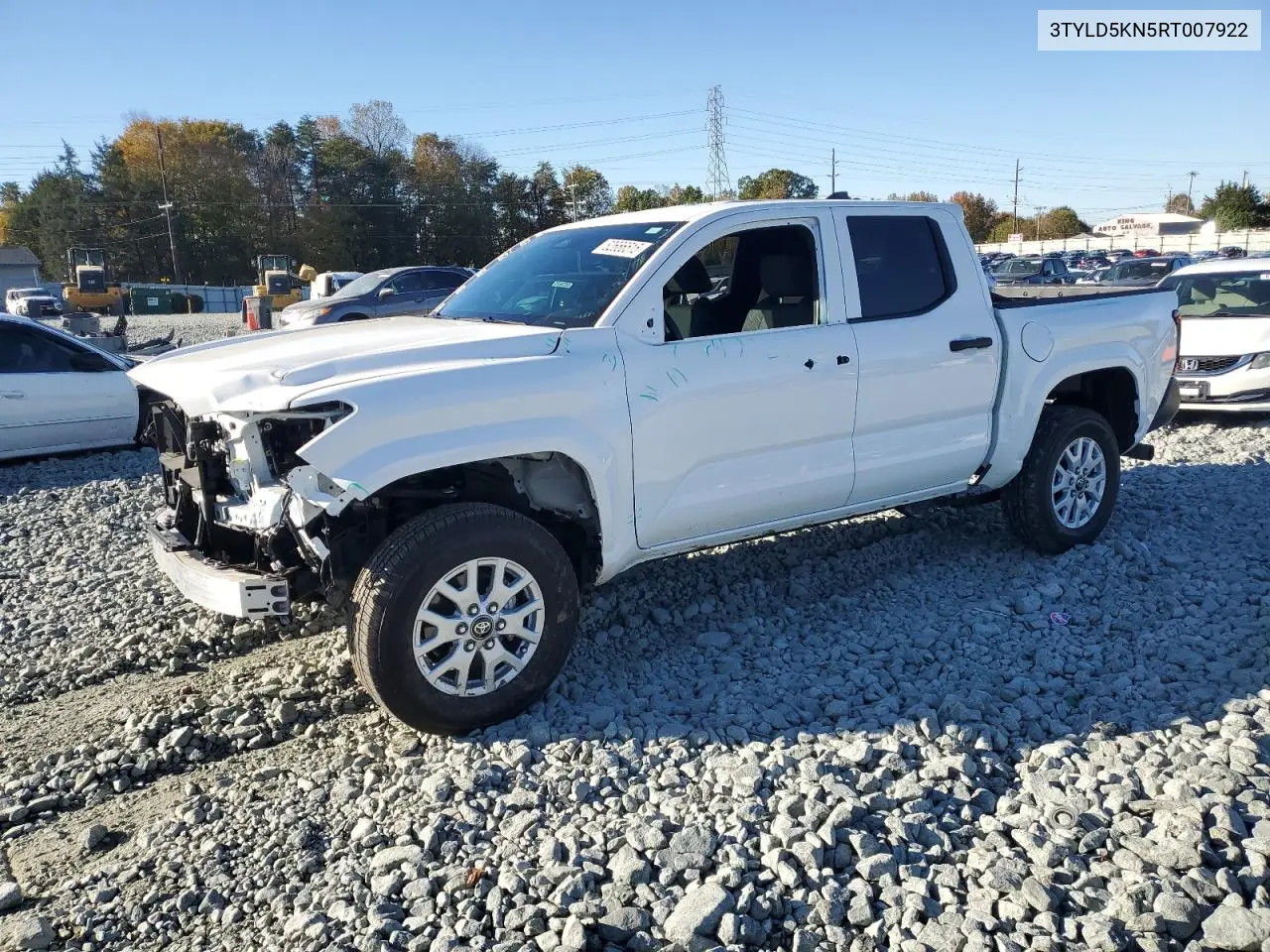 3TYLD5KN5RT007922 2024 Toyota Tacoma Double Cab