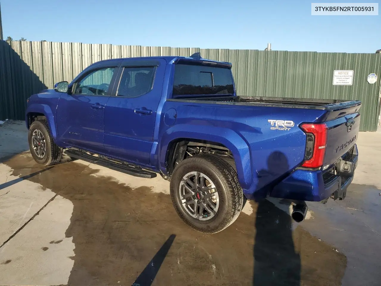 3TYKB5FN2RT005931 2024 Toyota Tacoma Double Cab
