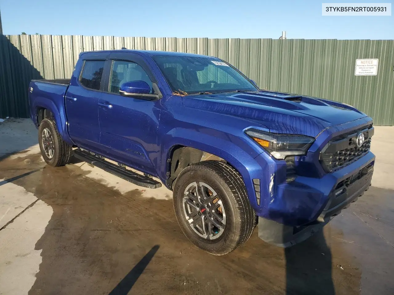 3TYKB5FN2RT005931 2024 Toyota Tacoma Double Cab