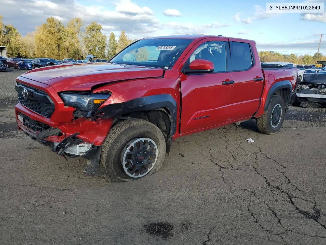 3TYLB5JN9RT022849 2024 Toyota Tacoma Double Cab