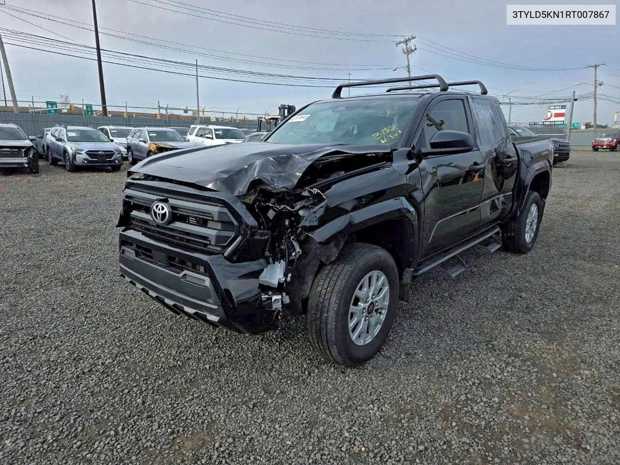 3TYLD5KN1RT007867 2024 Toyota Tacoma Double Cab