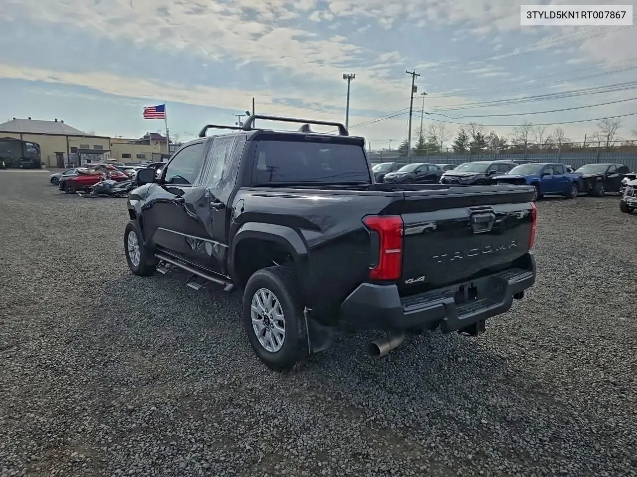 3TYLD5KN1RT007867 2024 Toyota Tacoma Double Cab