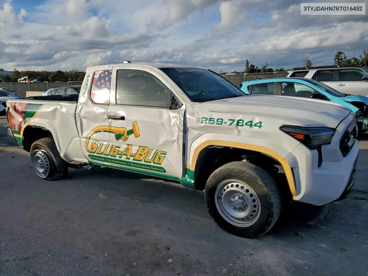 3TYJDAHN7RT016452 2024 Toyota Tacoma Xtracab