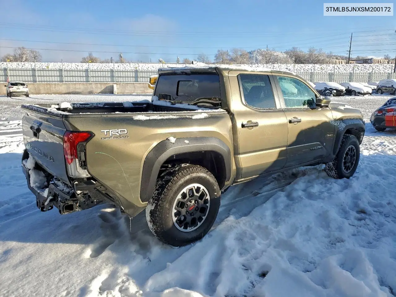 3TMLB5JNXSM200172 2025 Toyota Tacoma Double Cab