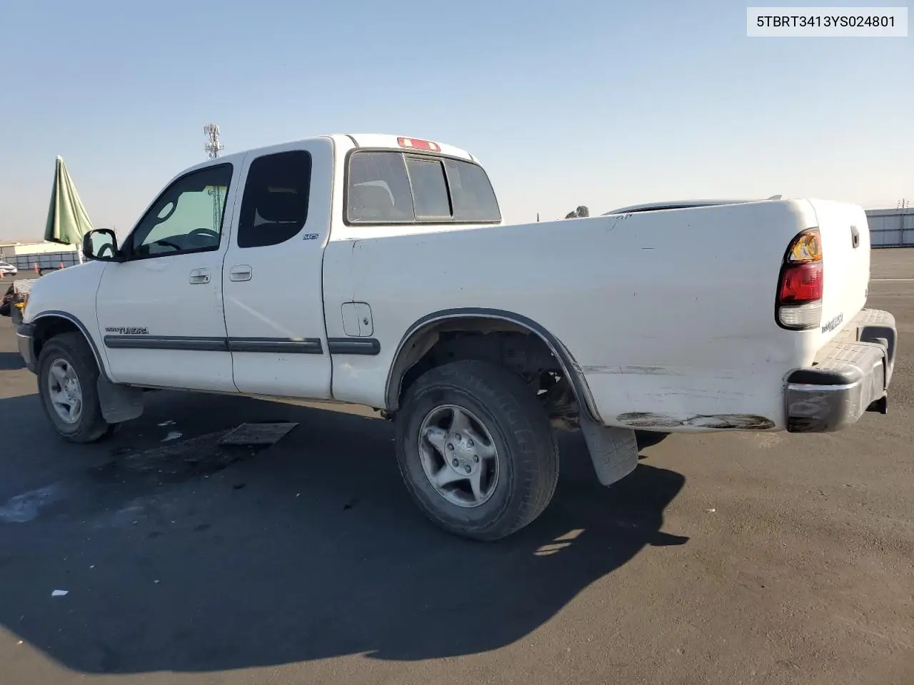 5TBRT3413YS024801 2000 Toyota Tundra Access Cab