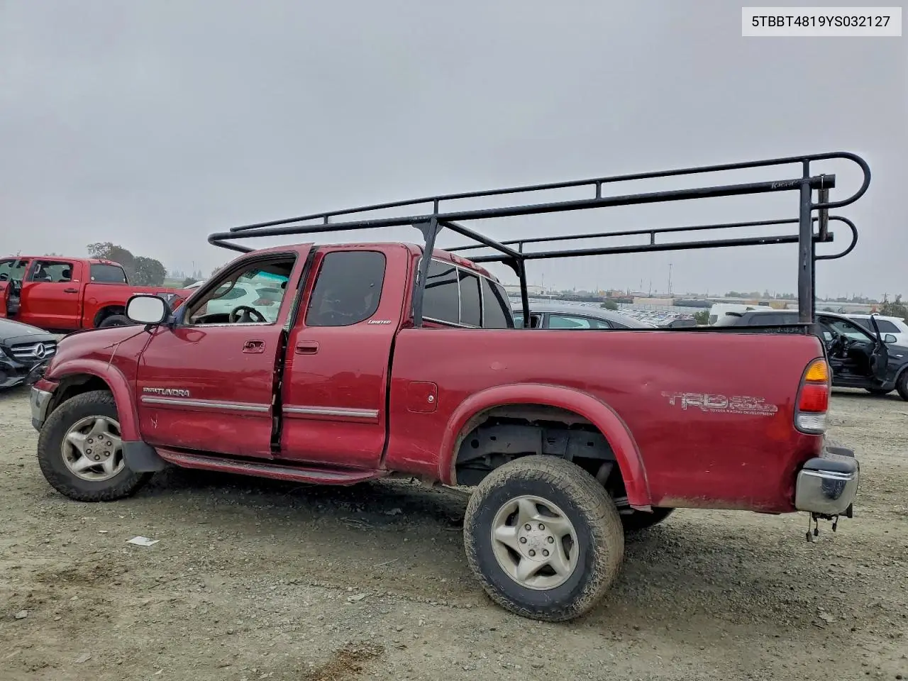 5TBBT4819YS032127 2000 Toyota Tundra Access Cab Limited