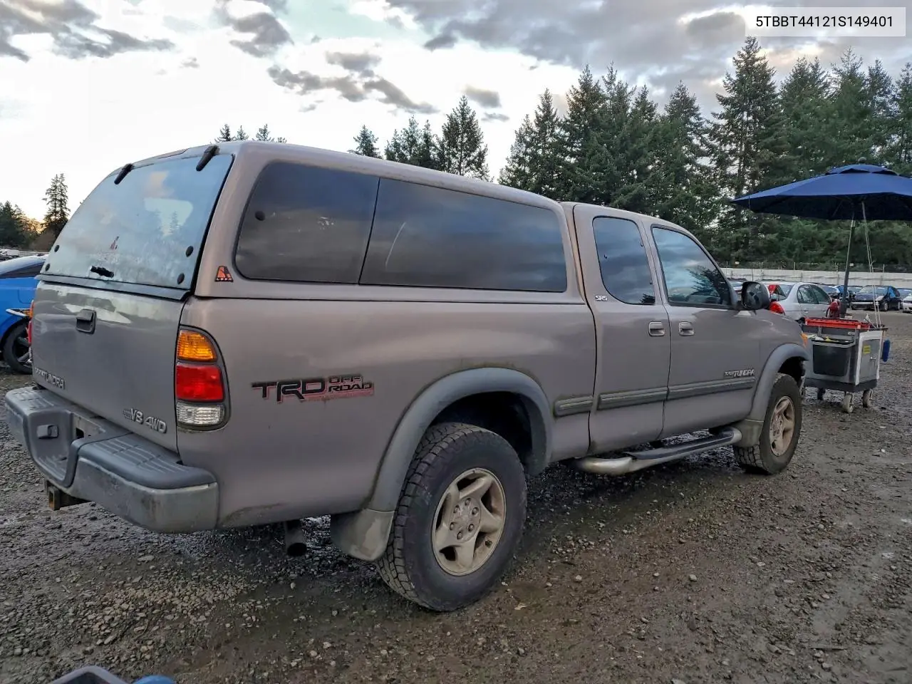 5TBBT44121S149401 2001 Toyota Tundra Access Cab