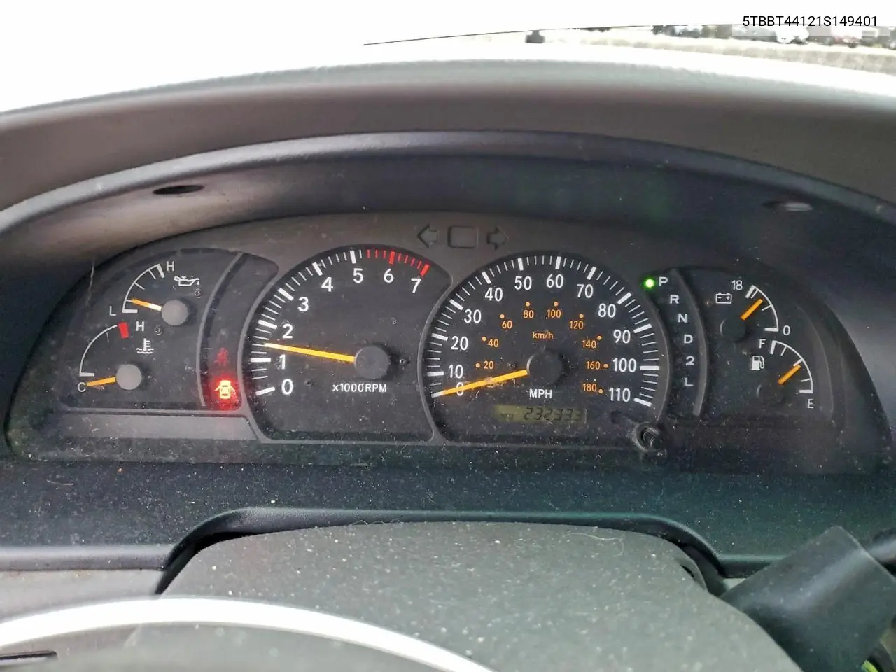 5TBBT44121S149401 2001 Toyota Tundra Access Cab