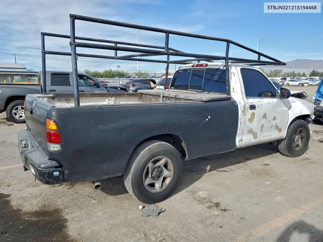 5TBJN32121S194468 2001 Toyota Tundra