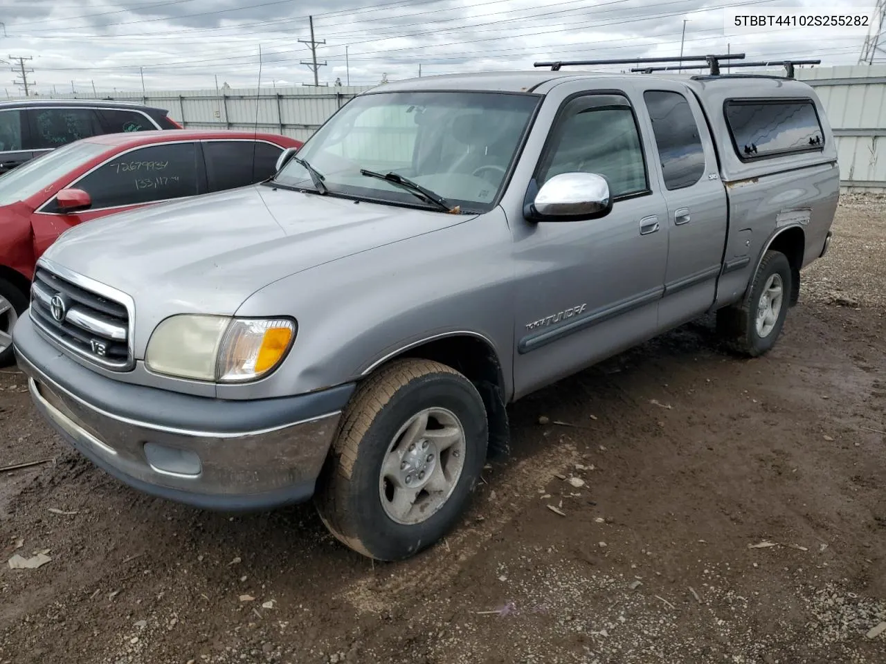 2002 Toyota Tundra Access Cab VIN: 5TBBT44102S255282 Lot: 72528024