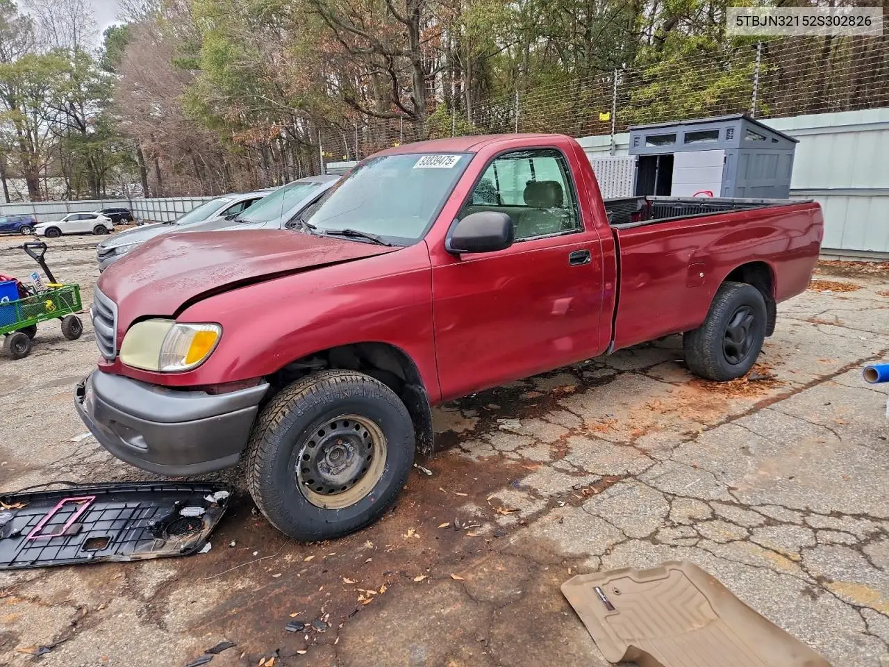 5TBJN32152S302826 2002 Toyota Tundra