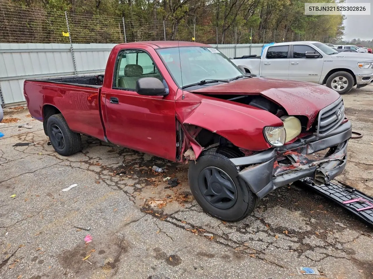 5TBJN32152S302826 2002 Toyota Tundra