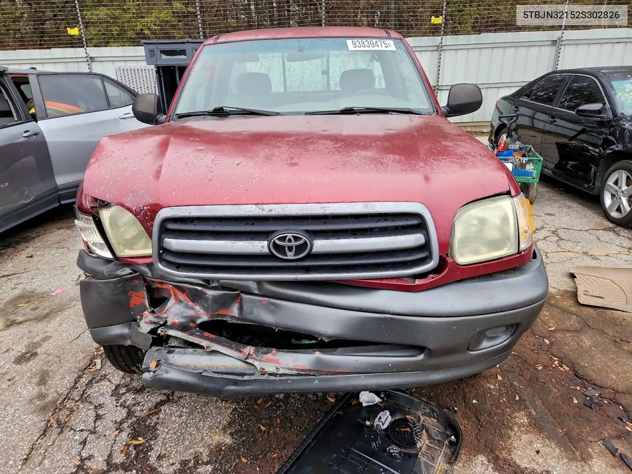 5TBJN32152S302826 2002 Toyota Tundra
