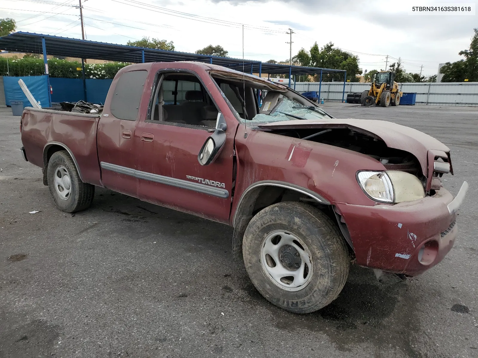 5TBRN34163S381618 2003 Toyota Tundra Access Cab Sr5