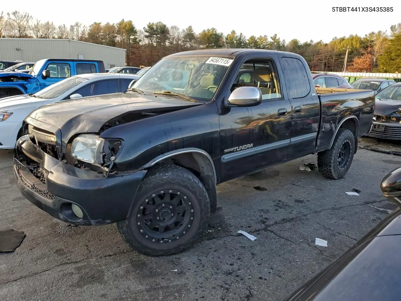 5TBBT441X3S435385 2003 Toyota Tundra Access Cab Sr5