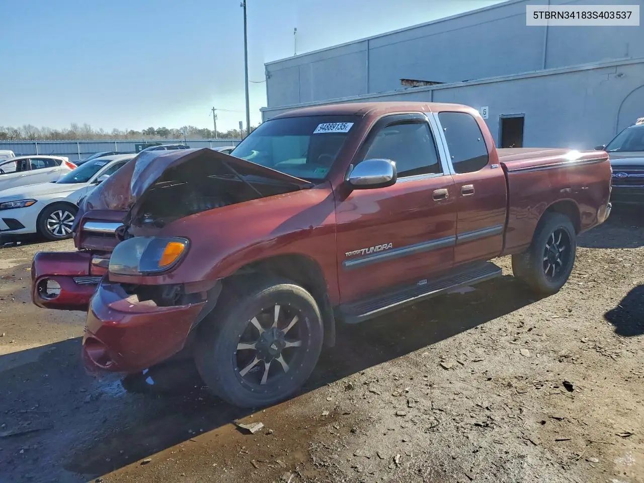 5TBRN34183S403537 2003 Toyota Tundra Access Cab Sr5