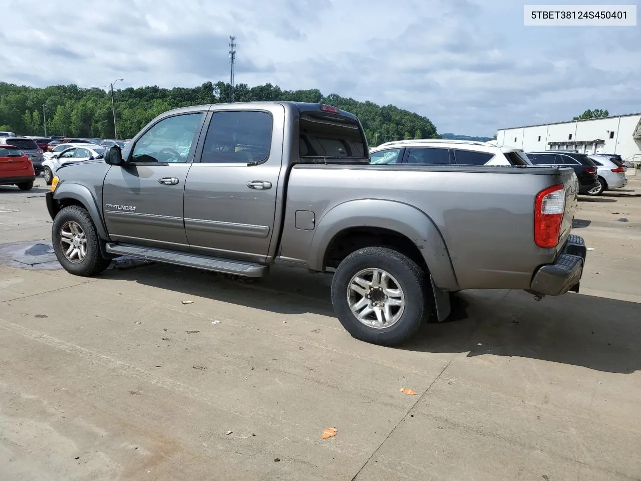 5TBET38124S450401 2004 Toyota Tundra Double Cab Limited