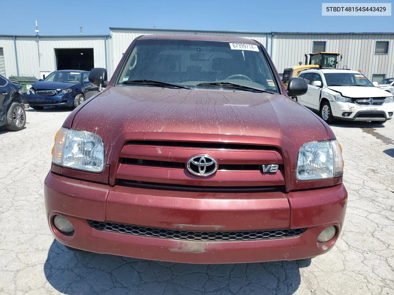 2004 Toyota Tundra Double Cab Limited VIN: 5TBDT48154S443429 Lot: 67399714