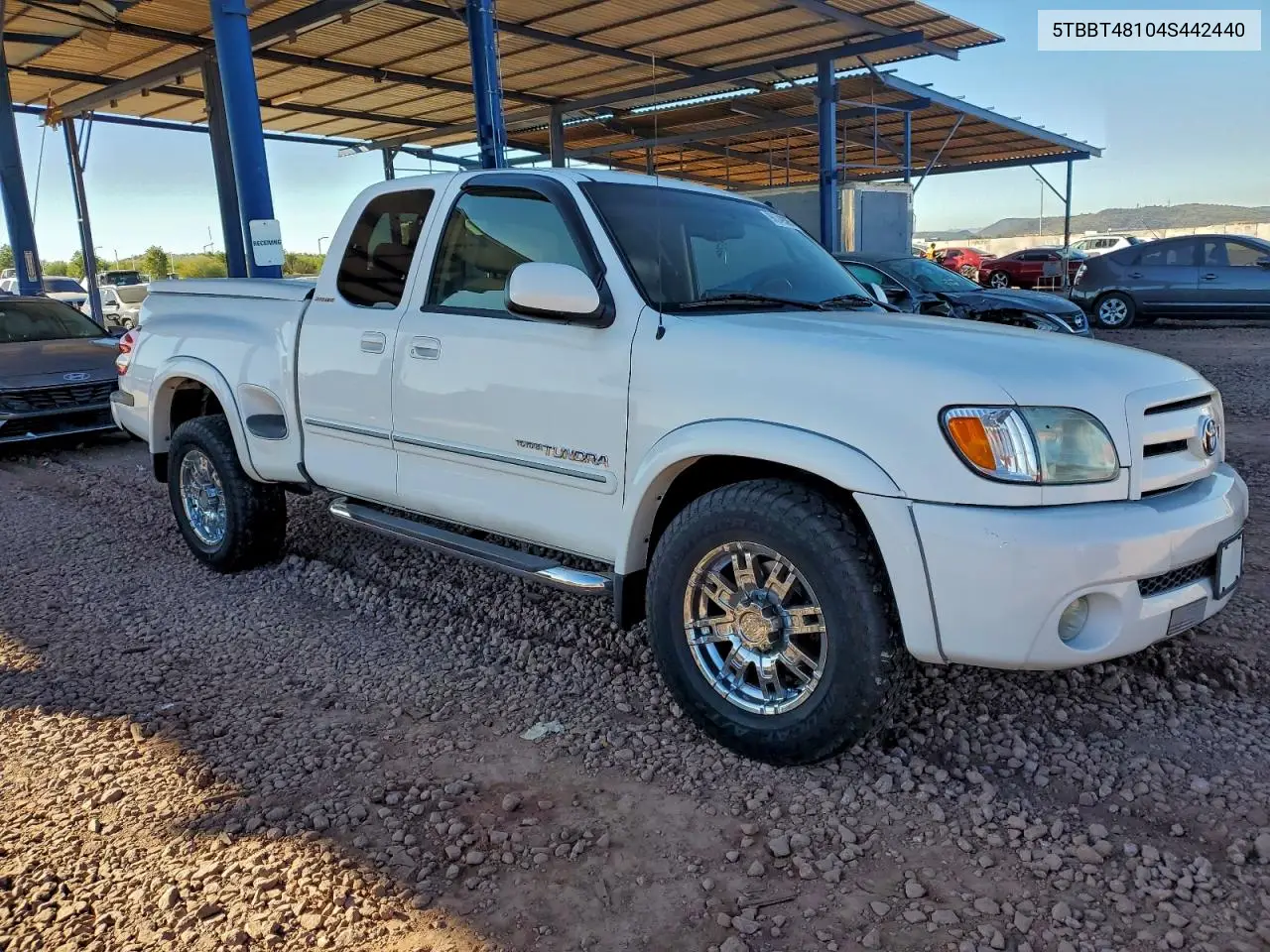 5TBBT48104S442440 2004 Toyota Tundra Access Cab Limited