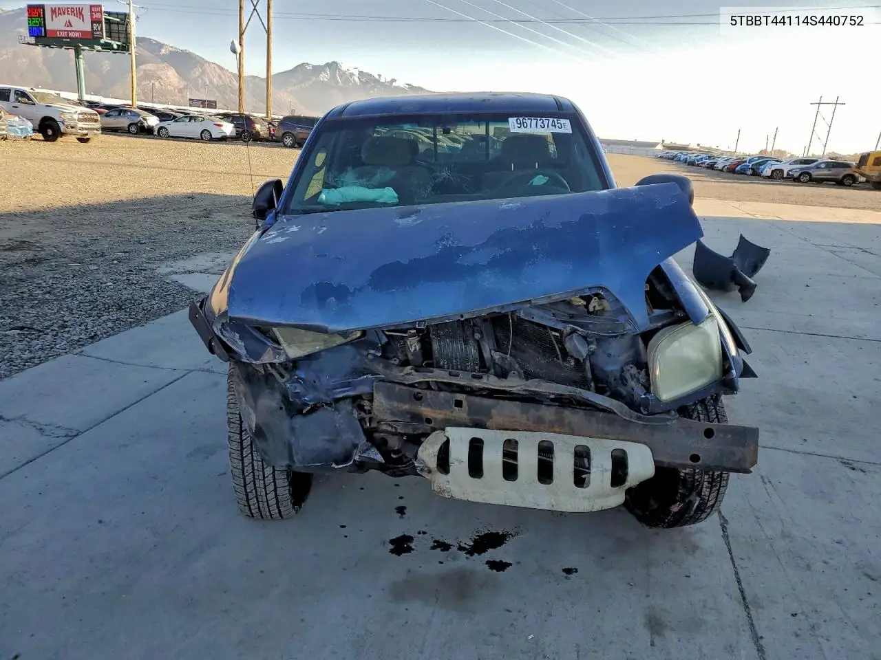 5TBBT44114S440752 2004 Toyota Tundra Access Cab Sr5