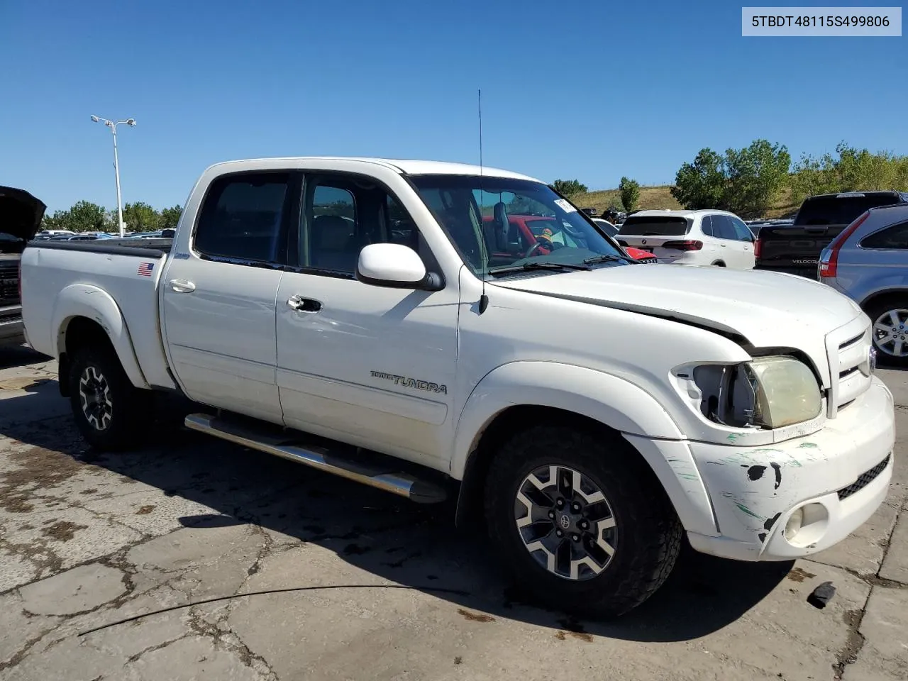 5TBDT48115S499806 2005 Toyota Tundra Double Cab Limited