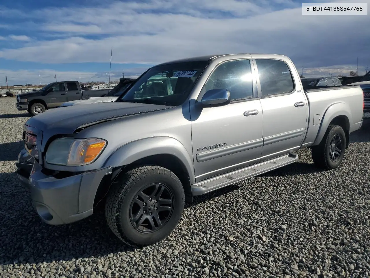 5TBDT44136S547765 2006 Toyota Tundra Double Cab Sr5