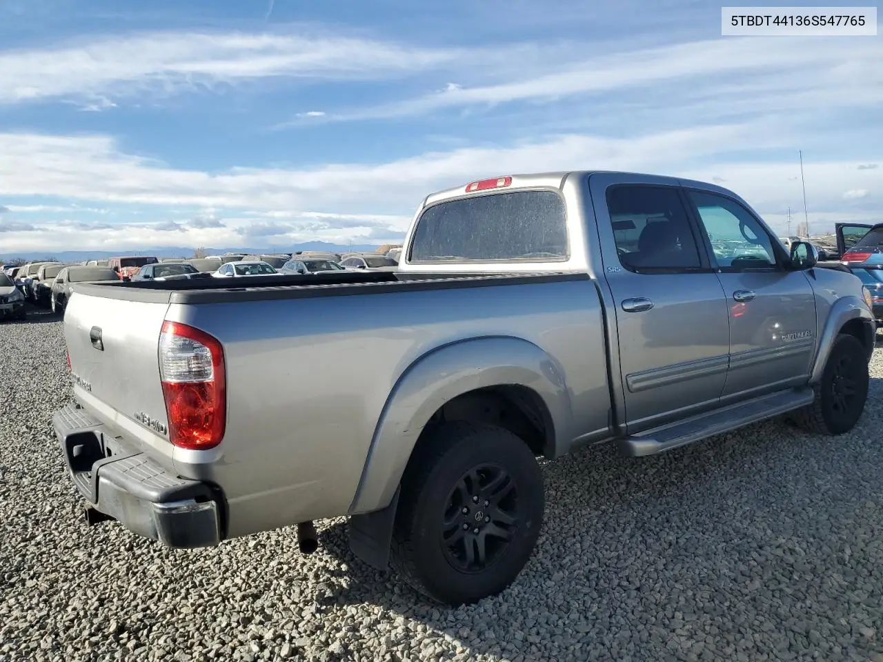 5TBDT44136S547765 2006 Toyota Tundra Double Cab Sr5