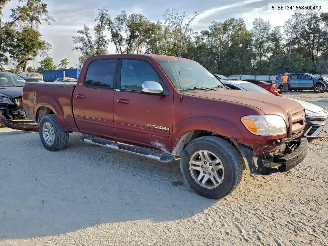 5TBET34166S500499 2006 Toyota Tundra Double Cab Sr5