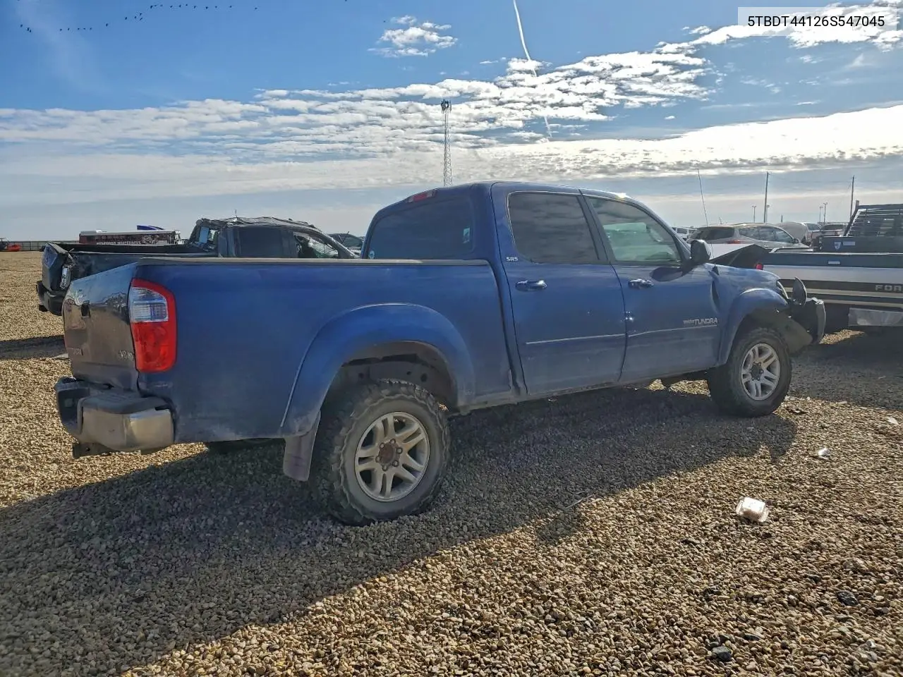 5TBDT44126S547045 2006 Toyota Tundra Double Cab Sr5