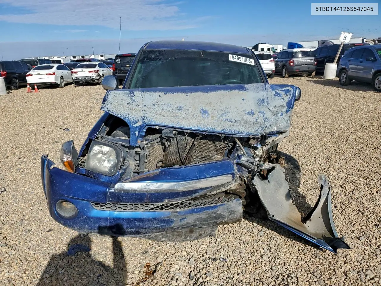 5TBDT44126S547045 2006 Toyota Tundra Double Cab Sr5