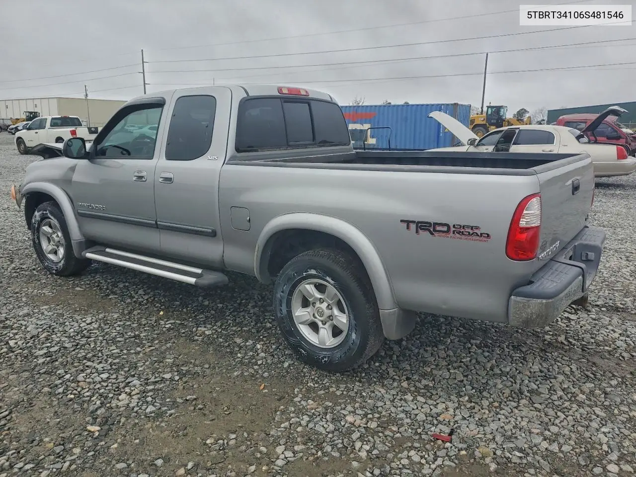 5TBRT34106S481546 2006 Toyota Tundra Access Cab Sr5