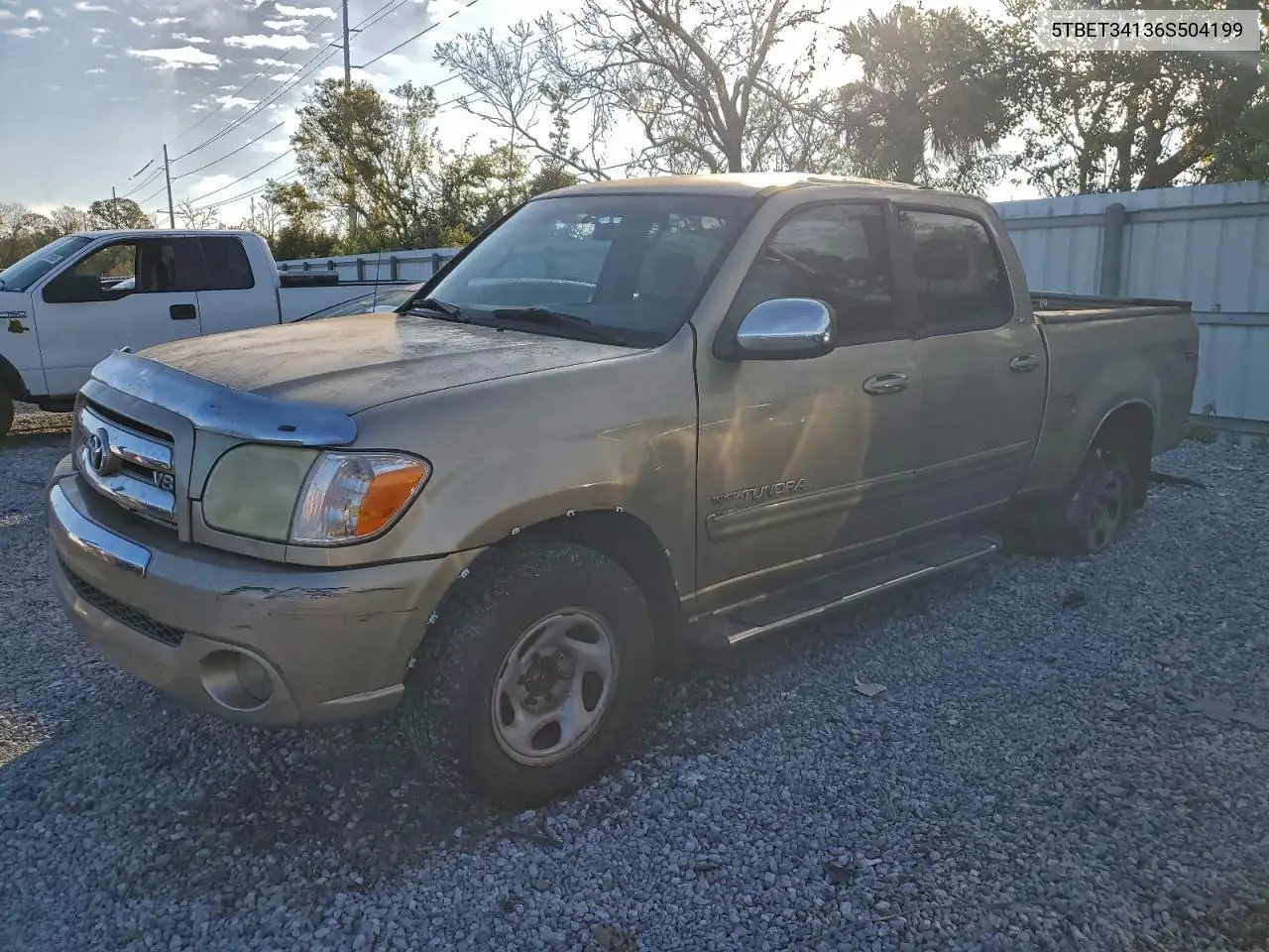 5TBET34136S504199 2006 Toyota Tundra Double Cab Sr5