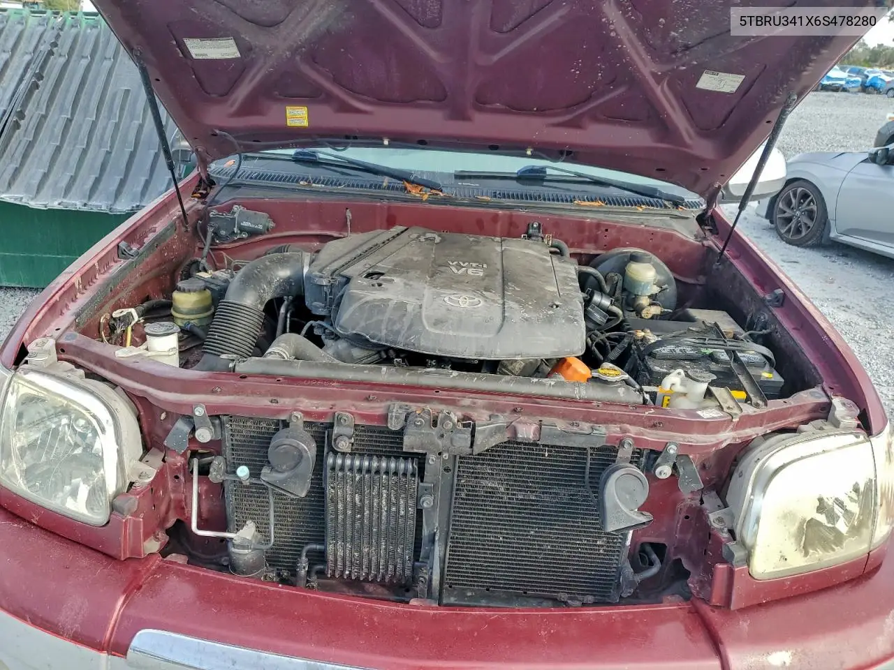 5TBRU341X6S478280 2006 Toyota Tundra Access Cab Sr5
