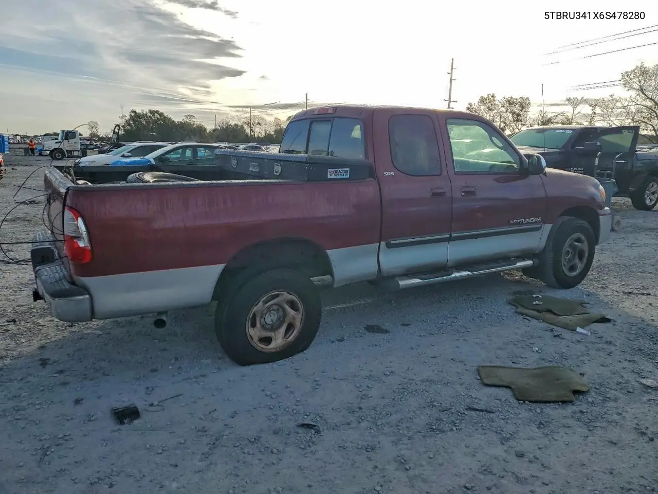5TBRU341X6S478280 2006 Toyota Tundra Access Cab Sr5