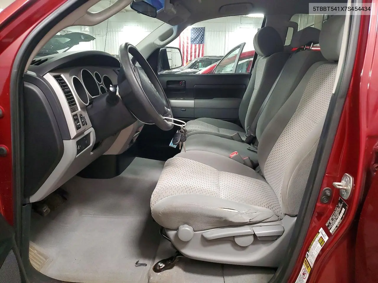 5TBBT541X7S454434 2007 Toyota Tundra Sr5