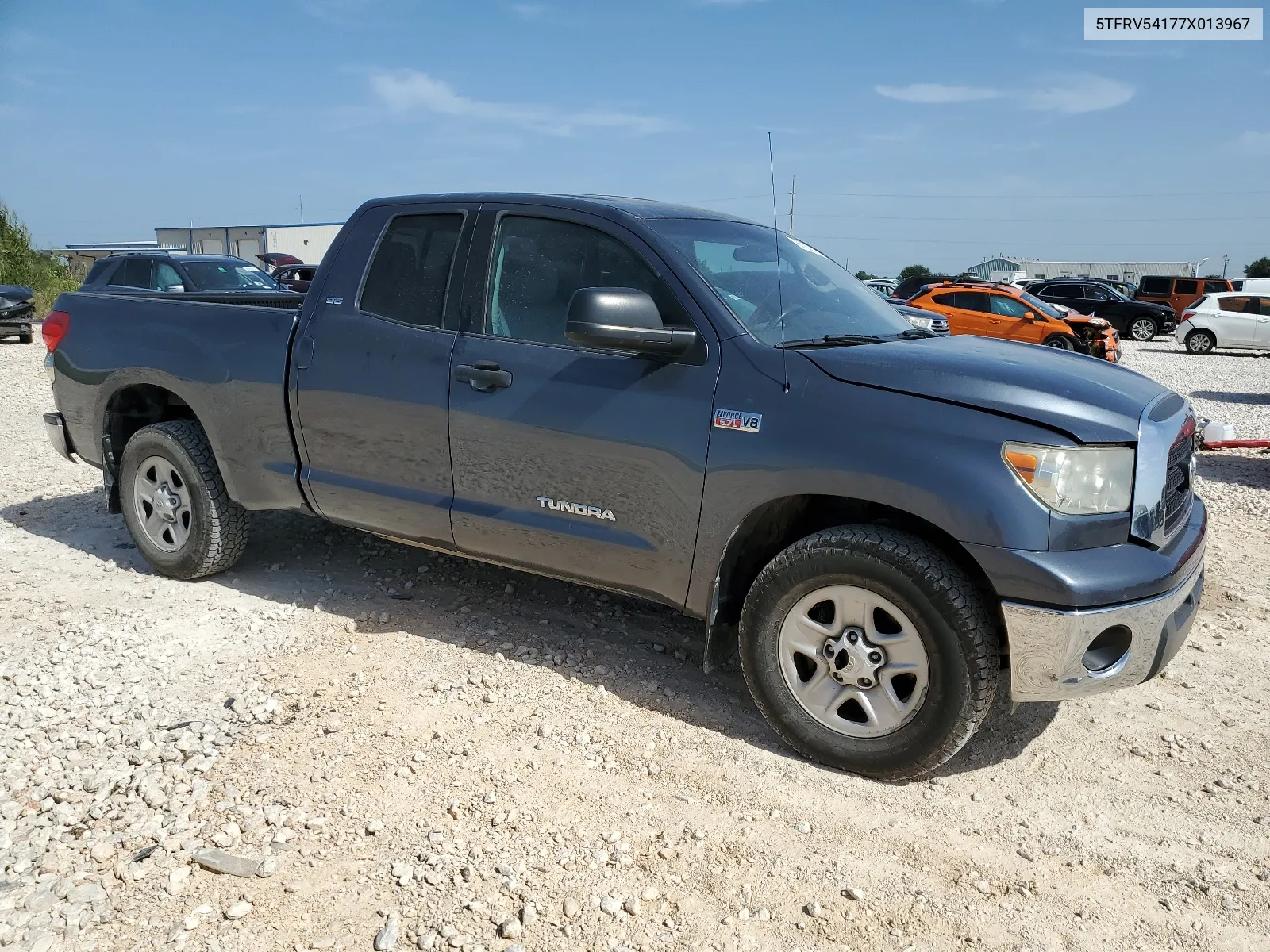 2007 Toyota Tundra Double Cab Sr5 VIN: 5TFRV54177X013967 Lot: 65133314