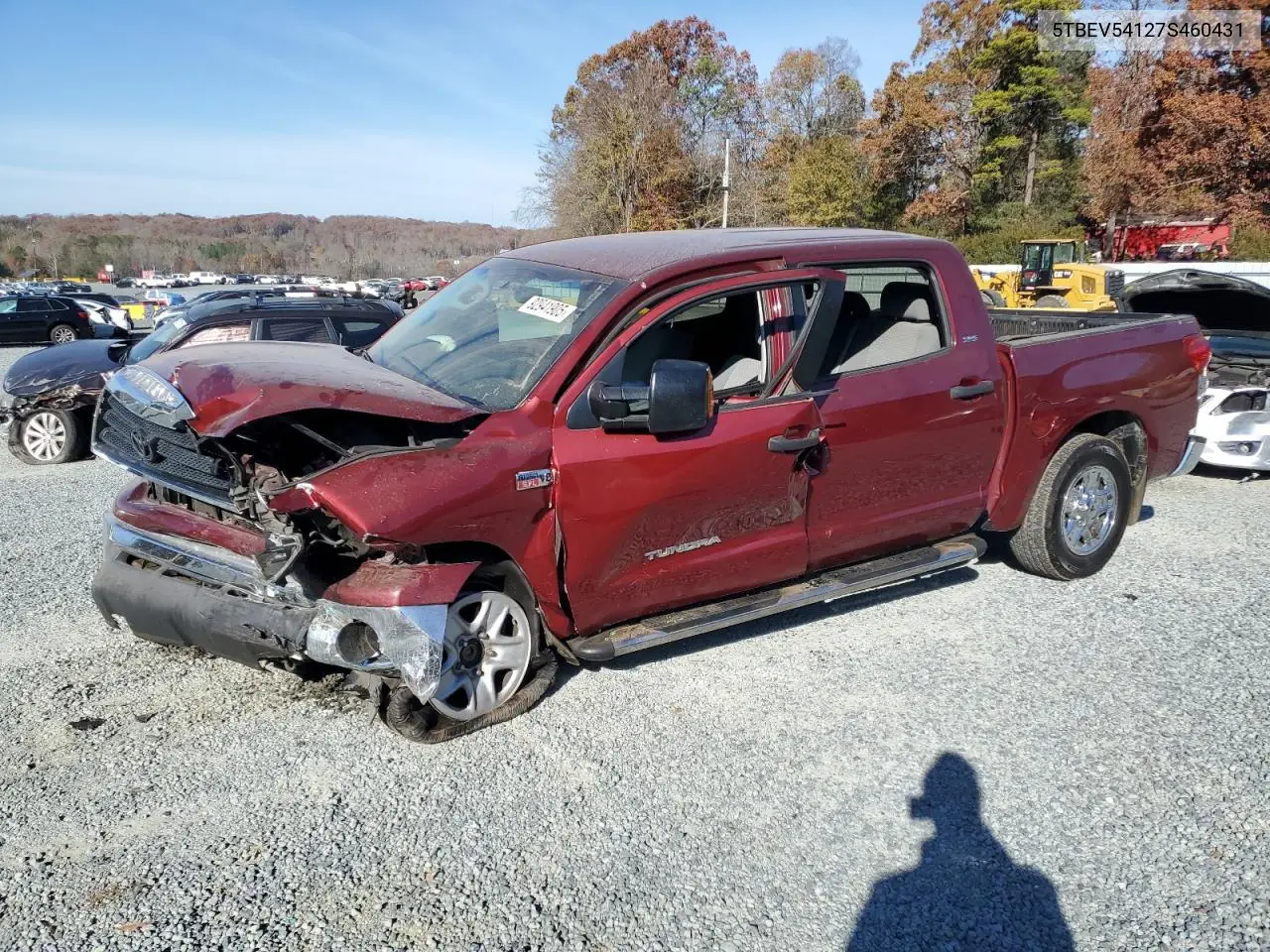 5TBEV54127S460431 2007 Toyota Tundra Crewmax Sr5