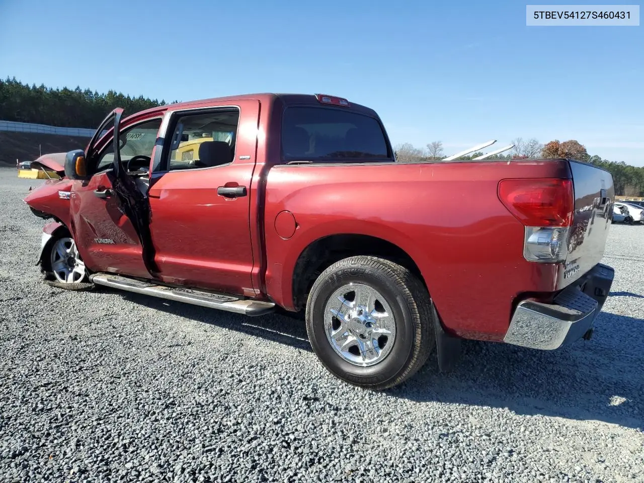5TBEV54127S460431 2007 Toyota Tundra Crewmax Sr5