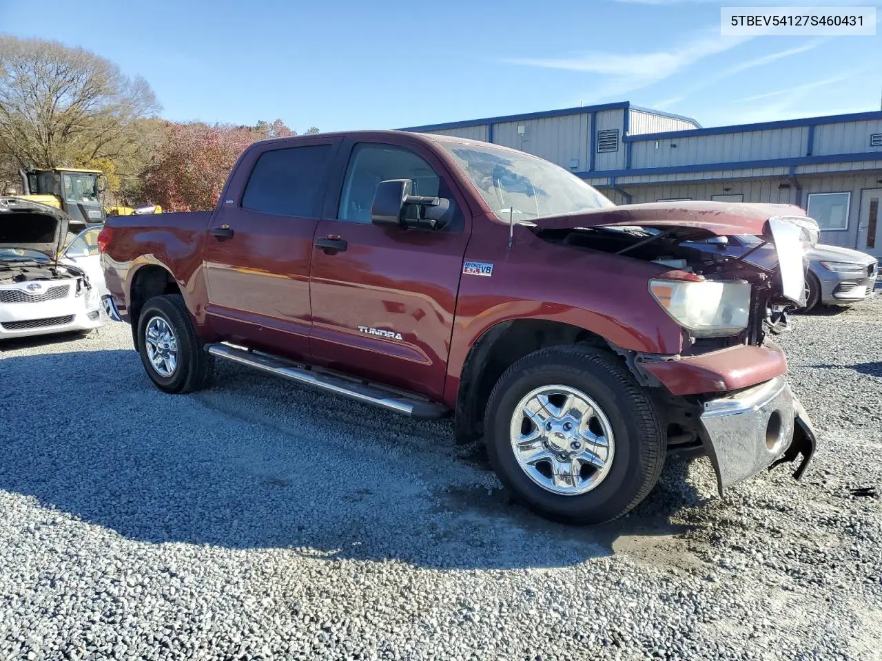 5TBEV54127S460431 2007 Toyota Tundra Crewmax Sr5