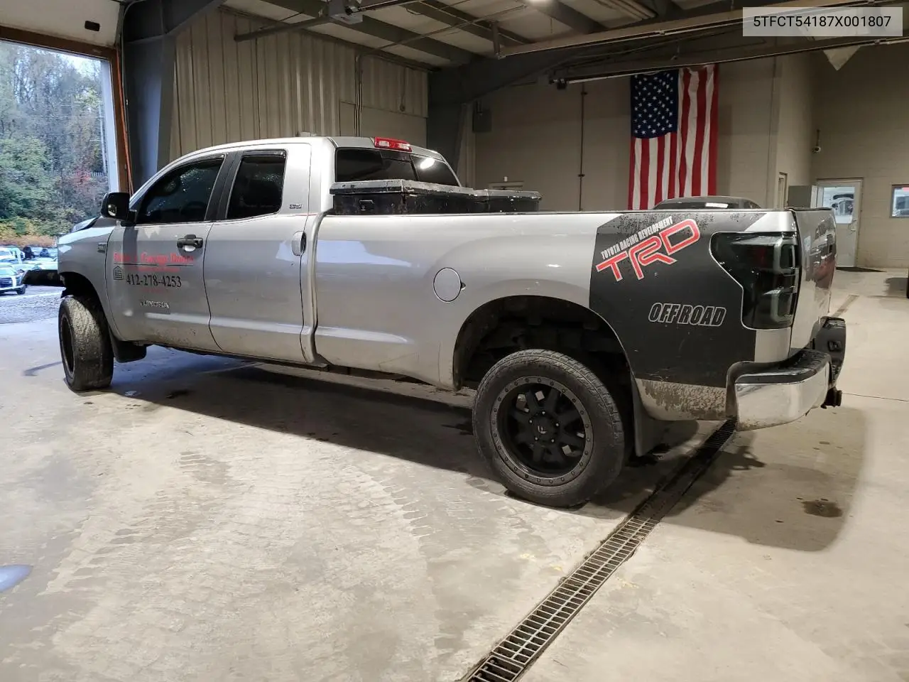 5TFCT54187X001807 2007 Toyota Tundra Double Cab Sr5