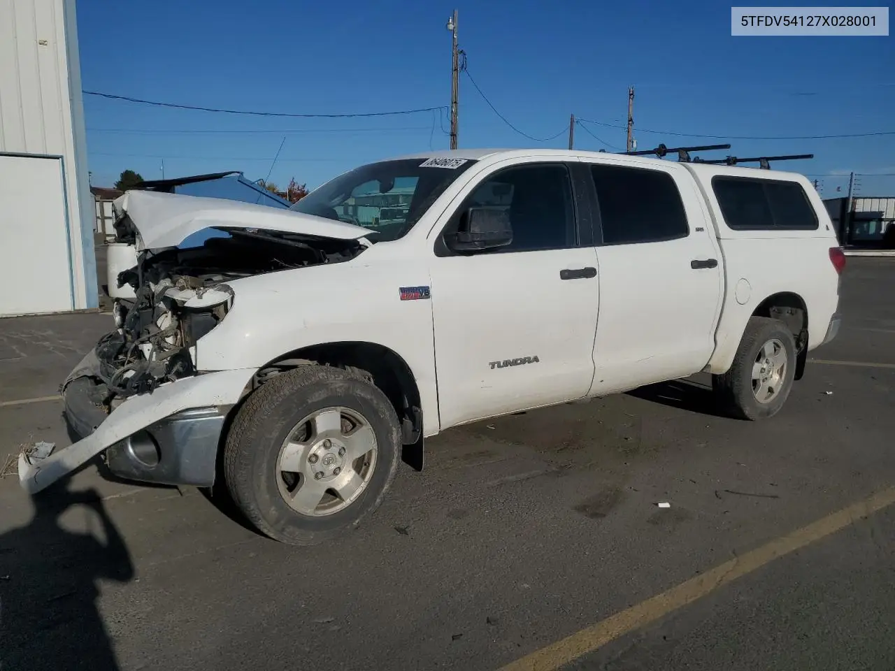 5TFDV54127X028001 2007 Toyota Tundra Crewmax Sr5