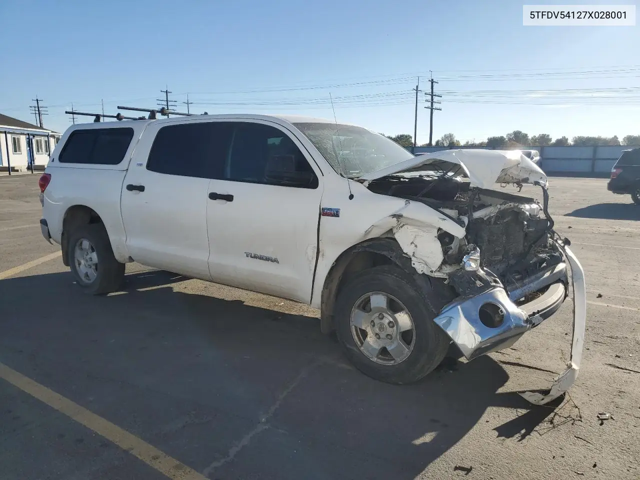 5TFDV54127X028001 2007 Toyota Tundra Crewmax Sr5