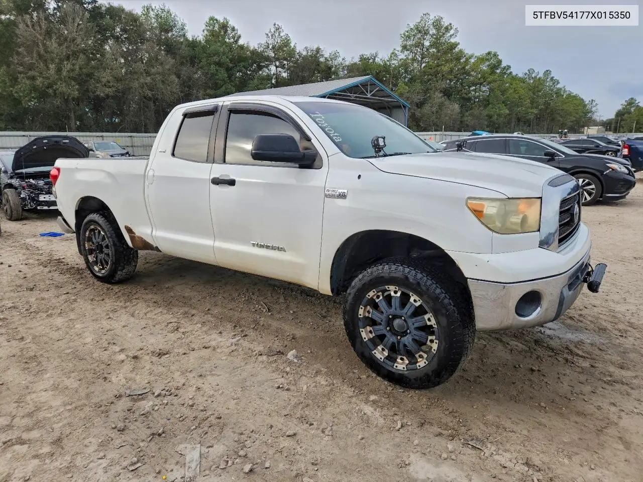 5TFBV54177X015350 2007 Toyota Tundra Double Cab Sr5