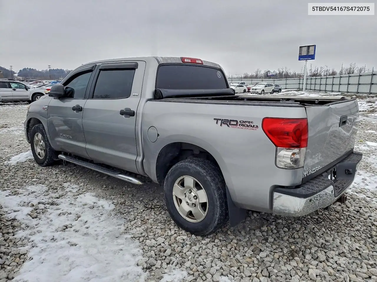 5TBDV54167S472075 2007 Toyota Tundra Crewmax Sr5